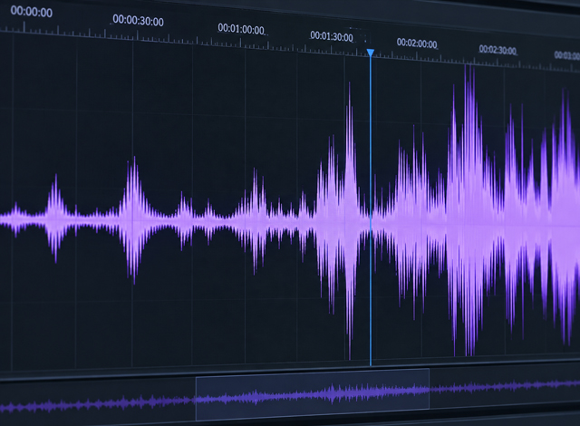 Audio waveform